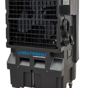Enfriador evaporativo negro MW EWM24 70L Metalworks